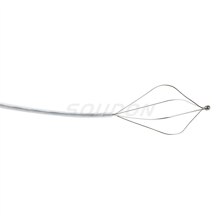 Endoscopic removal of impacted Dormia basket